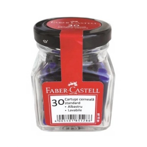 Patroane cerneala mici FABER-CASTELL, 30 buc/set