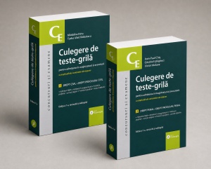 Culegere de teste-grilă pentru admiterea în magistratură și avocatură