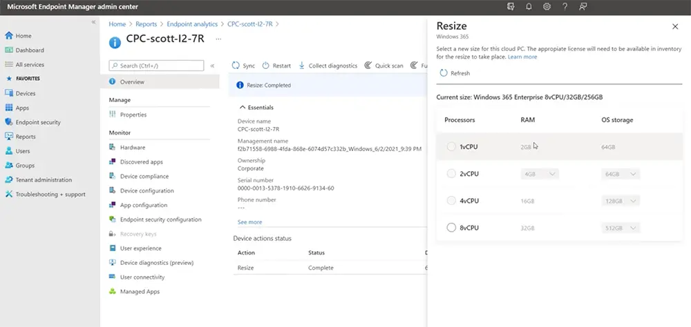 Interfața Windows 11 pe ecranul unui laptop