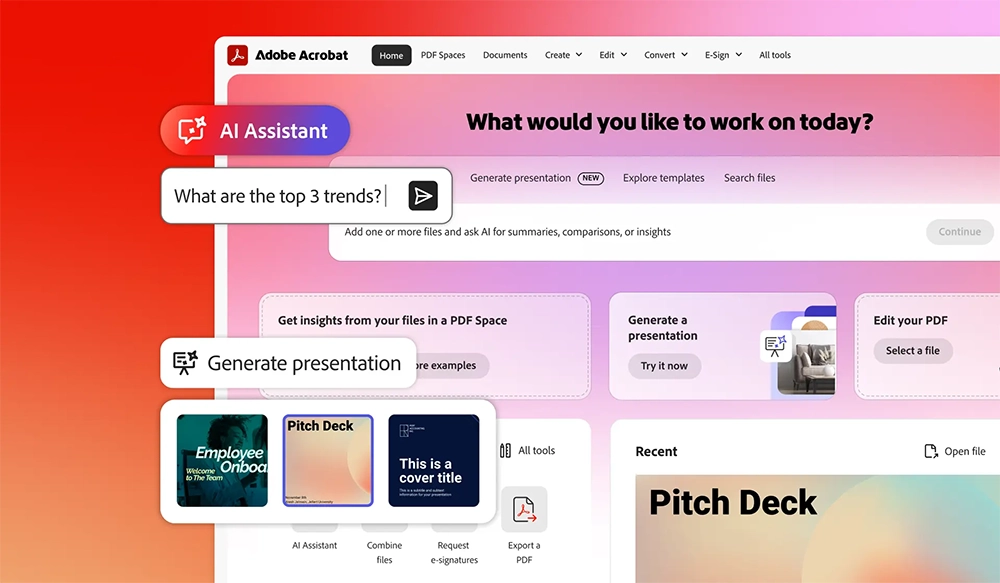 Licență Adobe Acrobat Studio abonament anual — Adobe Certified Reseller România Licență Adobe Acrobat Studio originală — Asistent AI, editare PDF completă, Adobe Express, semnătură electronică Windows și macOS