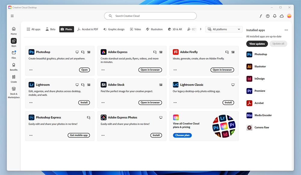 Licențe Adobe Creative Cloud educaționale pentru instituții de învățământ primar și gimnazial — Adobe Certified Reseller România Licențe Adobe Creative Cloud originale pentru școli primare și gimnaziale — Photoshop Illustrator Premiere Pro licențe software Adobe pentru elevi 25+
