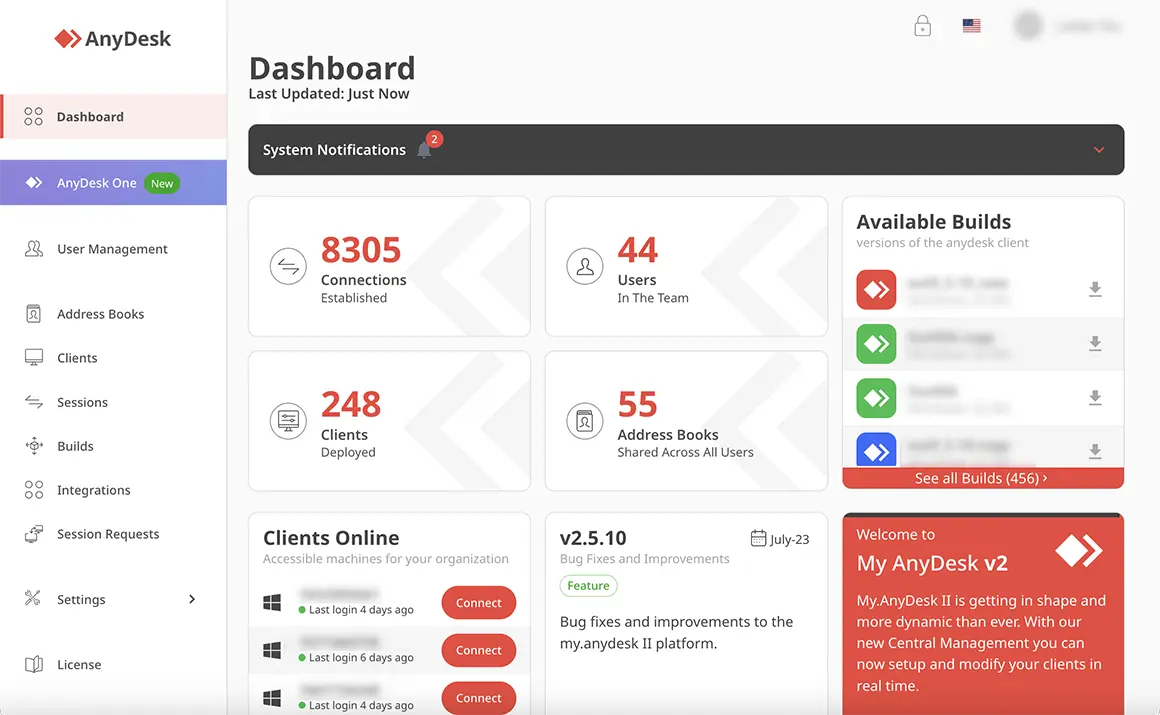 Add-on AnyDesk Standard Custom Namespace &mdash; supliment licenta AnyDesk pentru acces la distanta securizat