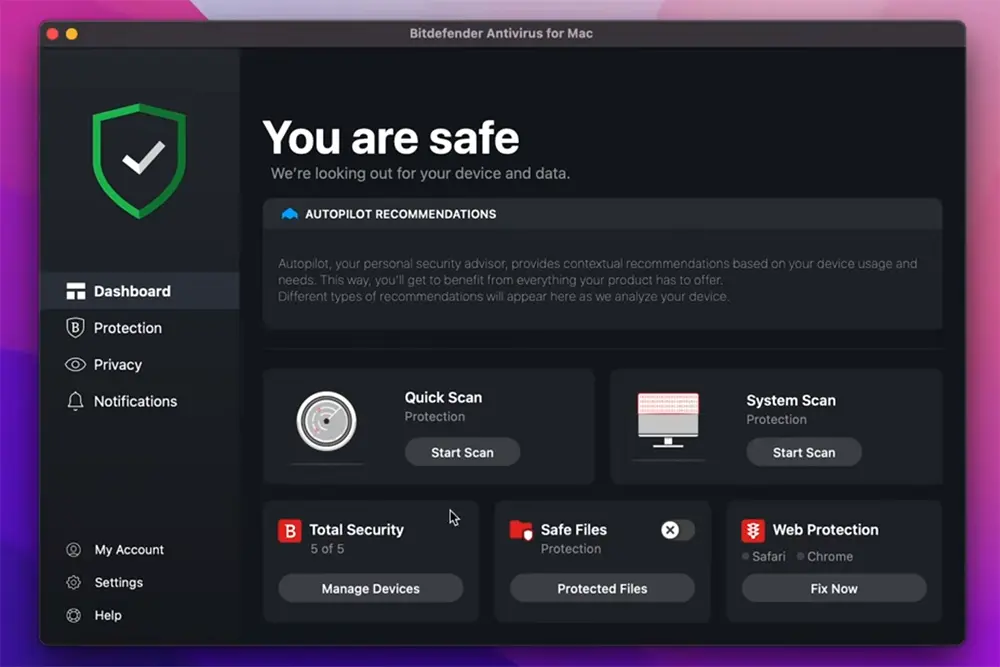 Bitdefender Antivirus pentru Mac 3 dispozitive 1 an — reseller autorizat Bitdefender România LicentePC.ro Licență Bitdefender Antivirus pentru Mac 3 dispozitive 1 an originală — protecție macOS Apple Silicon
