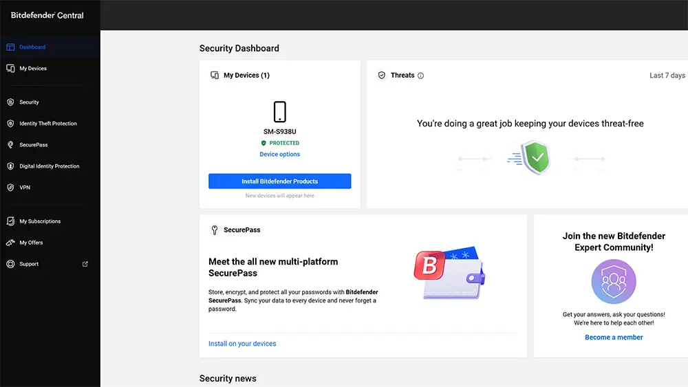 Bitdefender Small Office Security 20 dispozitive 1 an — reseller autorizat Bitdefender România LicentePC.ro Licență Bitdefender Small Office Security 20 dispozitive 1 an originală — protecție firme mici Windows Mac Android Linux