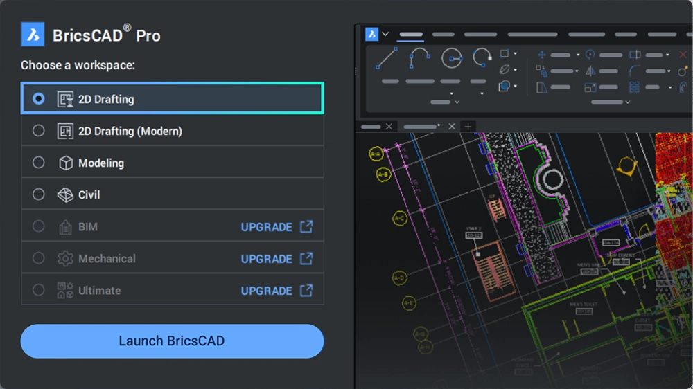 Licență program calculator BricsCAD PRO 2026 BricsCAD PRO 2026