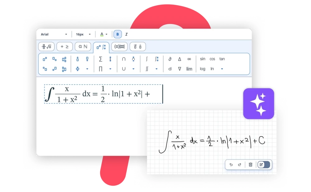 MathType - editor de ecuații matematice și chimice - Reseller România LicentePC.ro MathType - editare rapidă ecuații într-un număr mare de aplicații