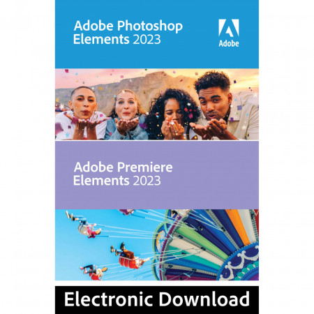 Adobe Photoshop Elements și Premiere Elements 2023 ENG Win / Mac - Electronica