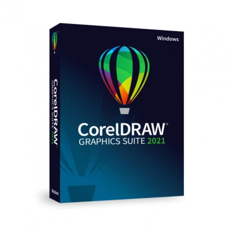 CorelDRAW Graphics Suite 2021 Windows - BOX, DVD