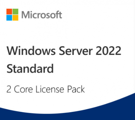 Licență Windows Server 2022 Standard - 2 Core License Pack