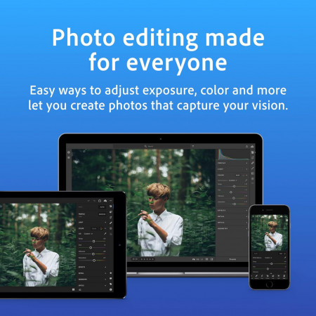 Adobe Photography Plan | Photoshop + Lightroom Classic + 1 TB Cloud | Subscripție Anuală - Img 4