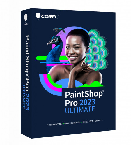 PaintShop® Pro 2023 Ultimate - licență comercială, perpetuă, BOX