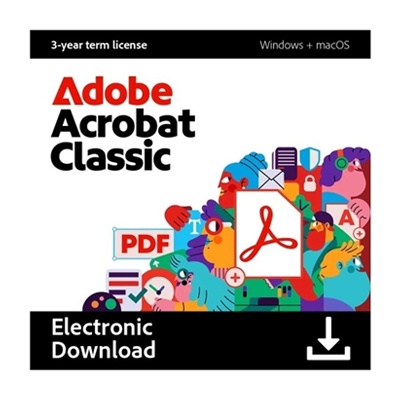 Licență Adobe Acrobat Classic 2024 Comercial – licență 3 ani