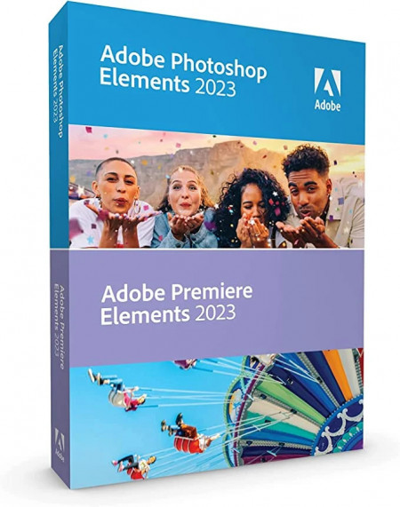 Adobe Photoshop & Premiere Elements 2023, Engleza, Retail 1 User, BOX