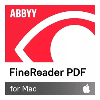 Licență ABBYY FineReader PDF pentru MAC, EDU/GOV, 1 Utilizator, 1 an