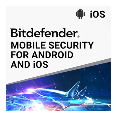 Licență Antivirus Bitdefender Mobile Security for Android & iOS 3 dispozitive, 1 an