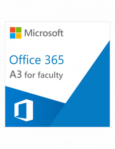 Licenta Office 365 A3 for faculty - licenta anuala