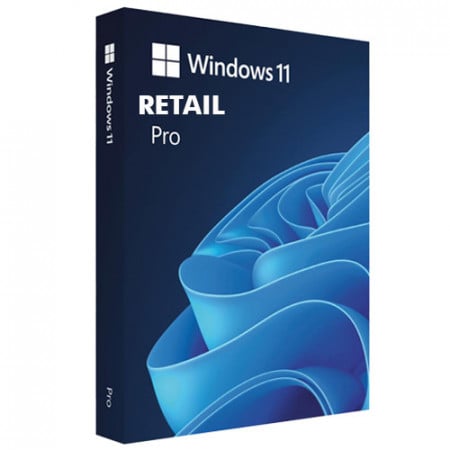 Microsoft Windows 11 Pro, 64-bit, Engleza, Retail/FPP, USB Flash