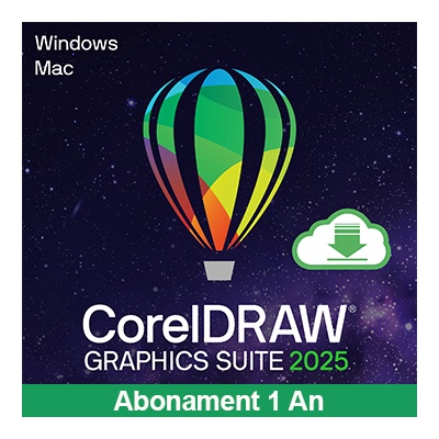 Licență CorelDRAW Graphics Suite 2025 Enterprise - abonament anual