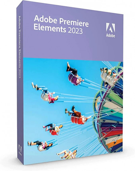 Adobe Premiere Elements 2023, Engelza, Retail 1 User, DVD