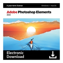 Licență Adobe Photoshop Elements 2025 Windows/Mac – 1 utilizator / 3 ani