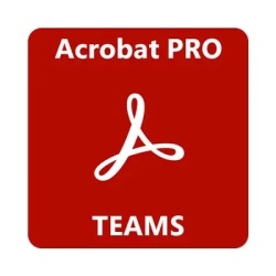 Adobe Acrobat Pro for Teams | Windows + macOS | Admin Console | Abonament Anual