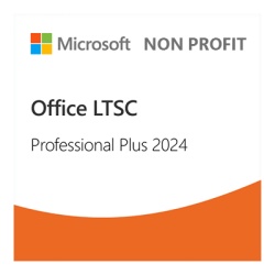 Licență Microsoft Office LTSC Professional Plus 2024 Non-Profit - permanentă