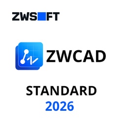 Licență ZwCAD Standard 2026 - licență permanentă