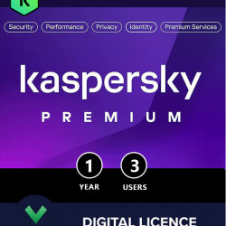 Kaspersky Premium | 3 Dispozitive | 1 An | Licență Electronică
