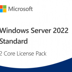 Licență Windows Server 2022 Standard - 2 Core License Pack