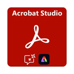 Adobe Acrobat Studio for Teams | AI Assistant + Adobe Express | Abonament Anual