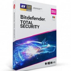 Licență Bitdefender Total Security , 5 dispozitive, 2 ani - BOX