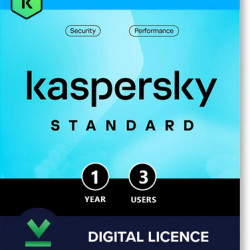 Licență Kaspersky Standard 3 Dispozitive, 1 an, Licenta Electronica
