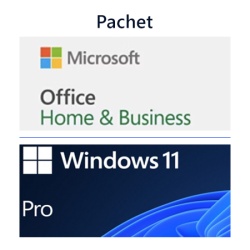 Licență Windows 11 Pro OEM DVD + Licență Microsoft Office Home and Business 2024 BOX - Img 1