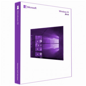 Microsoft Windows 10 Professional, 64 Bit, Engleza, OEM, DVD