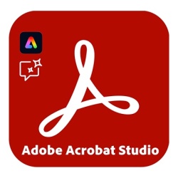 Adobe Acrobat Studio Educațional | AI Assistant + Adobe Express | Abonament Anual