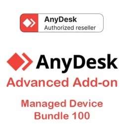 Anydesk Advanced Managed Devices Bundle of 100 | ADD ON