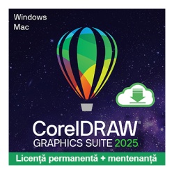 Licență CorelDRAW Graphics Suite 2025 Business Enterprise, licență permanentă cu mentenanță