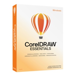 Licență CorelDRAW Essentials 2024 ENG - WINDOWS - licență permanentă - BOX