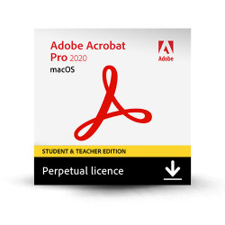 Adobe Acrobat Pro 2020 Ediția pentru studenți și profesori Mac ESD