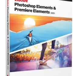 Licență Adobe Photoshop Elements + Premier Elements 2025 Windows/Mac – 1 utilizator / 3 ani - BOX