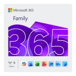 Microsoft Office 365 Family, 1 An, 6 Utilizatori