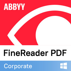 ABBYY FineReader Corporate 16, GOV/NPO/EDU, 1 user, 3 ani
