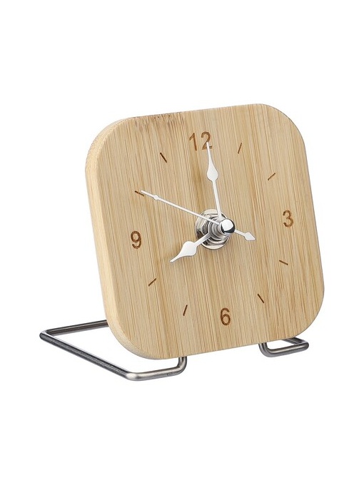 AX™ Bamboo desk clock