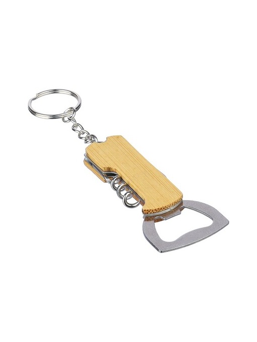 AX™ Bamboo keyring 3 in 1,