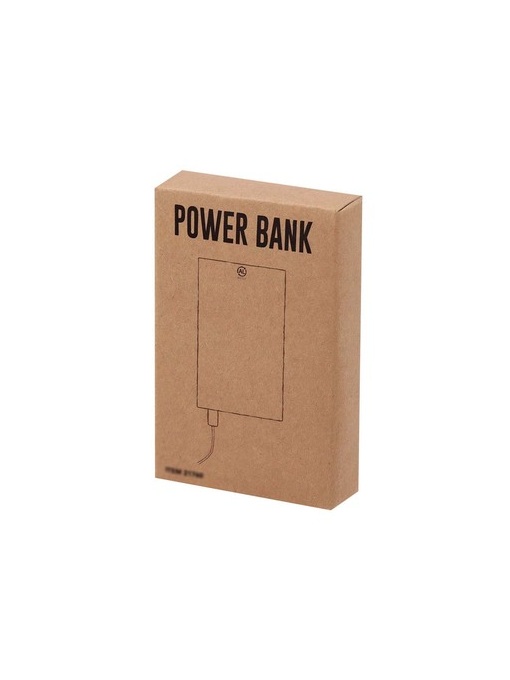 AX™ Power bank din aluminiu reciclat 4000 mAh