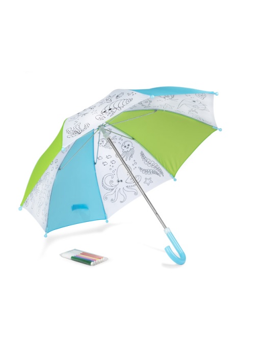 BLUE C™ Colouring umbrella KIDDI