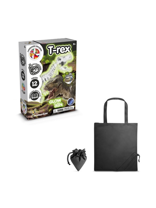 hi!™ Fossil Excavation Kit V Educational game supplied with a 190T collapsible gift bag