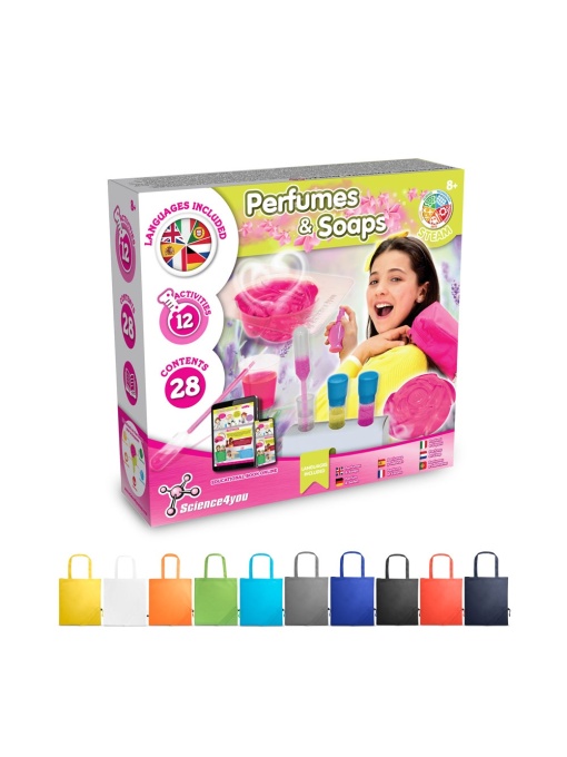 hi!™ Perfume &amp; Soap Factory Kit V Joc educațional furnizat cu o pungă de cadou pliabilă 190T - Img 1