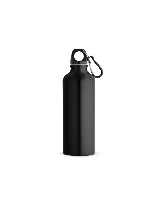 hi!™ RE-LANDSCAPE M Recycled aluminum bottle with carabiner 530 mL
