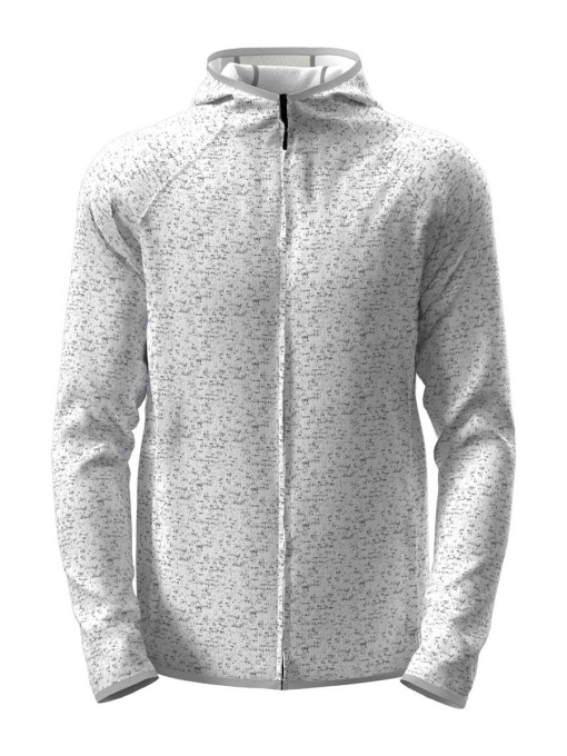 Lux Hooded Knit Fleece Jacket for men